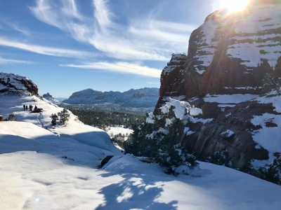 Sedona-Snow-Hiking